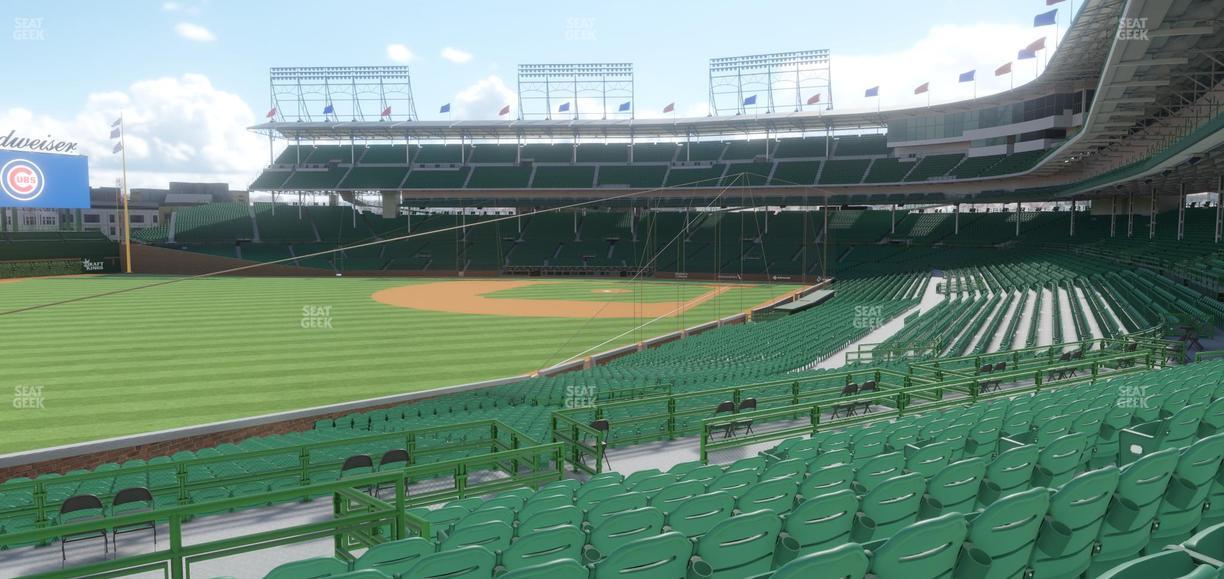 Wrigley Field - Section 203 Seat View