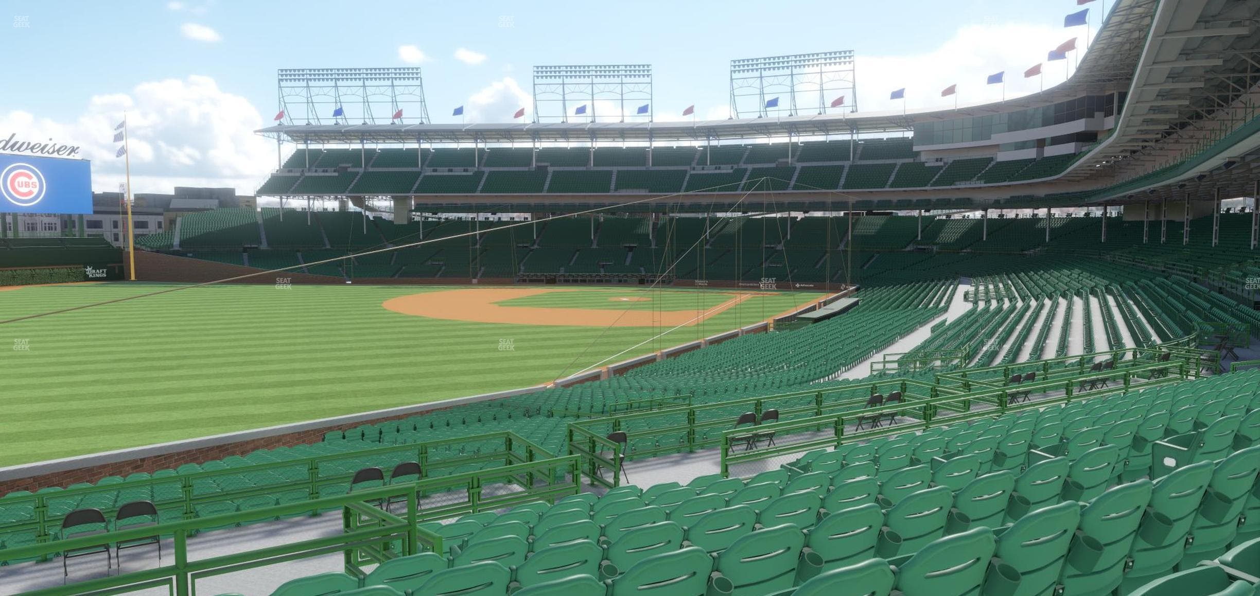 Wrigley Field - Section 203 Seat View