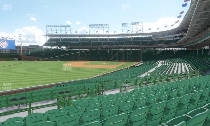 Wrigley Field - Section 203 Seat View