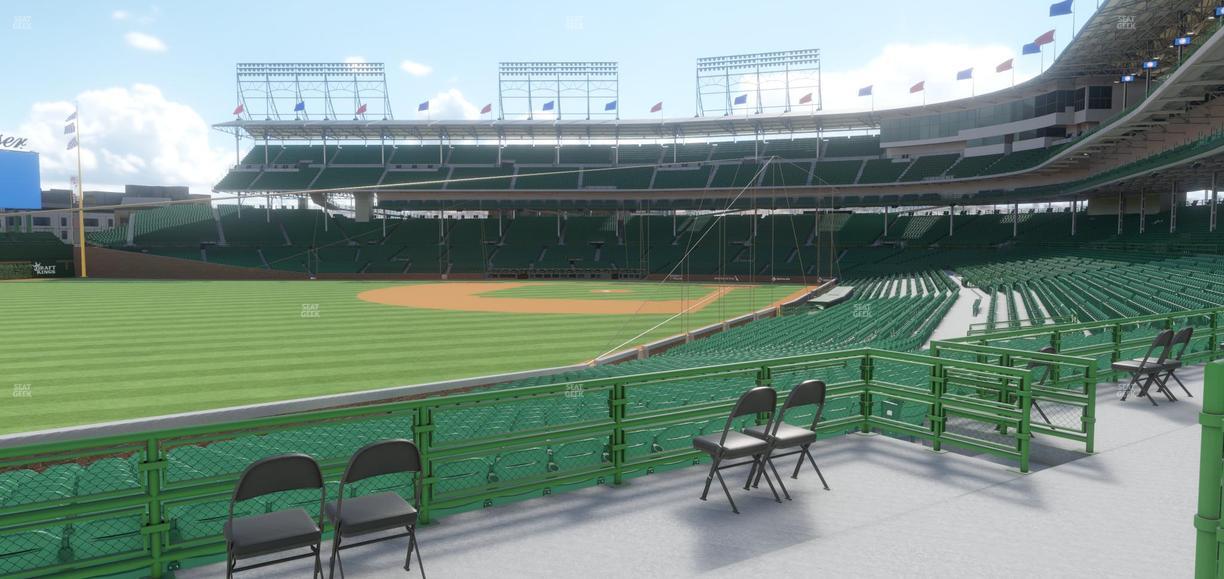 Wrigley Field - Section 203 Seat View