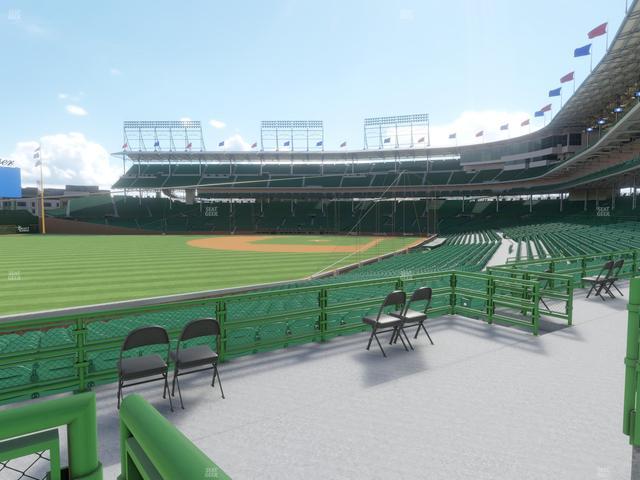 Wrigley Field - Section 203 Seat View