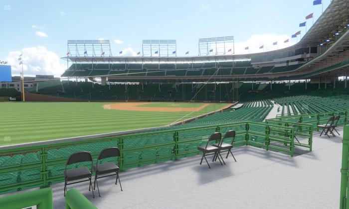 Wrigley Field - Section 203 Seat View