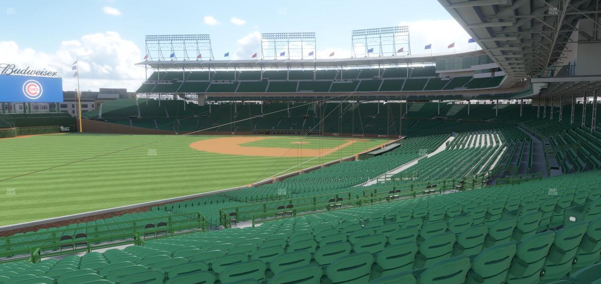 Wrigley Field - Section 203 Seat View