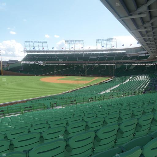 Wrigley Field - Section 203 Seat View