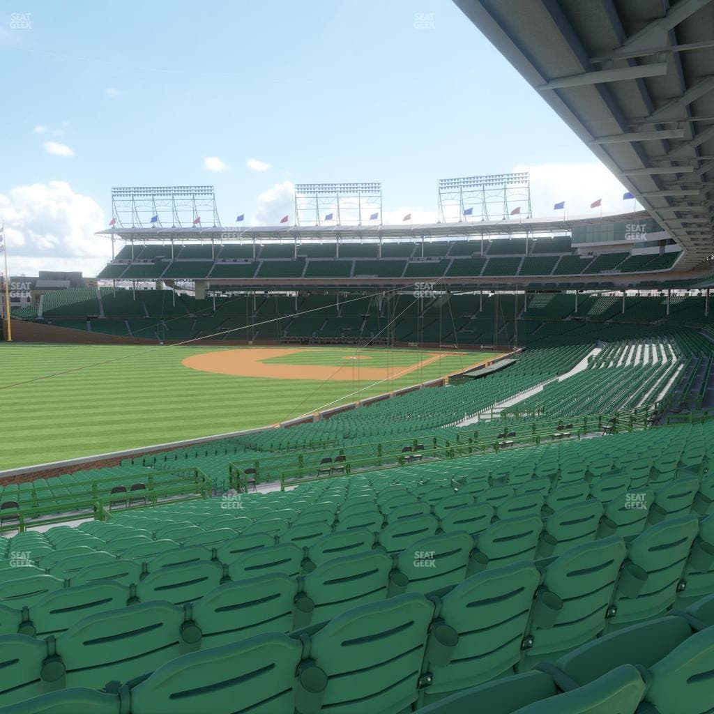 Wrigley Field - Section 203 Seat View