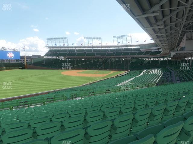 Wrigley Field - Section 203 Seat View