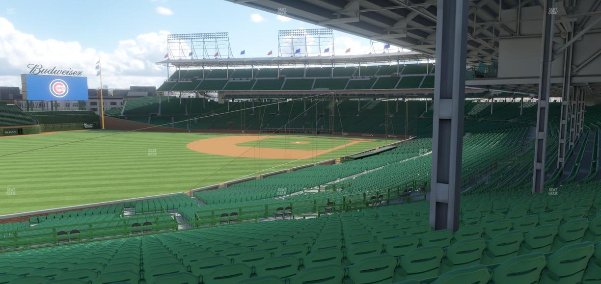 Wrigley Field - Section 204 Seat View