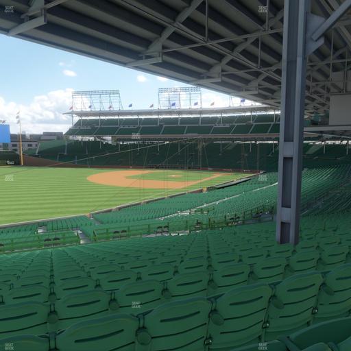 Wrigley Field - Section 204 Seat View