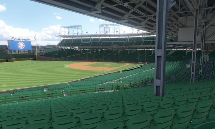 Wrigley Field - Section 204 Seat View