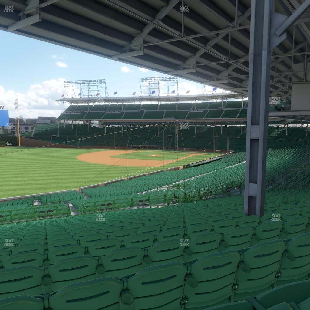 Wrigley Field - Section 204 Seat View
