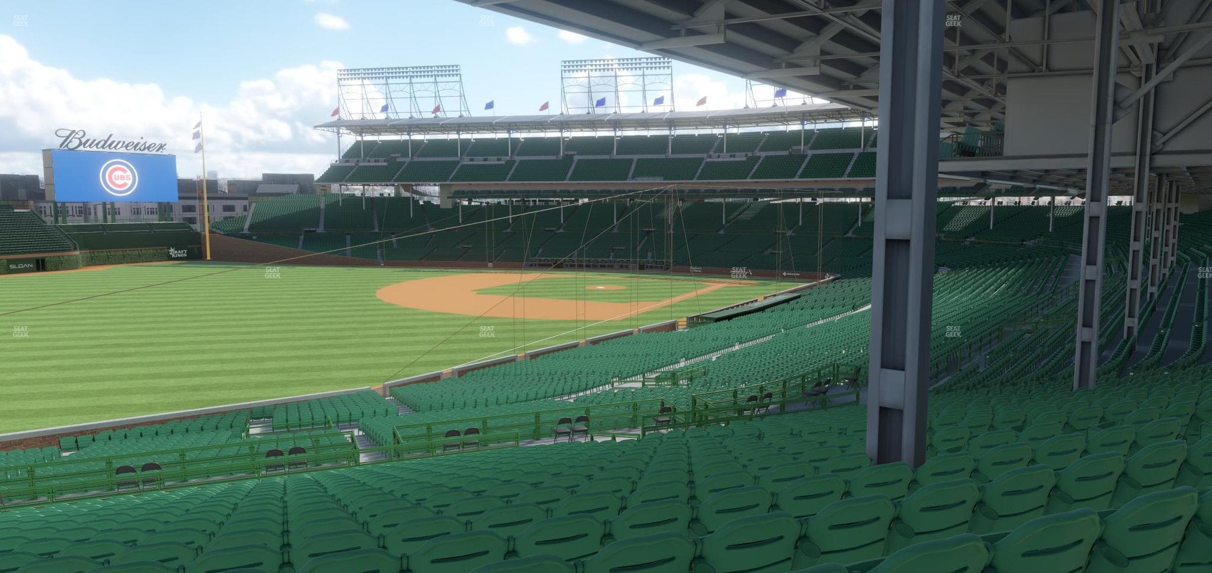 Wrigley Field - Section 204 Seat View