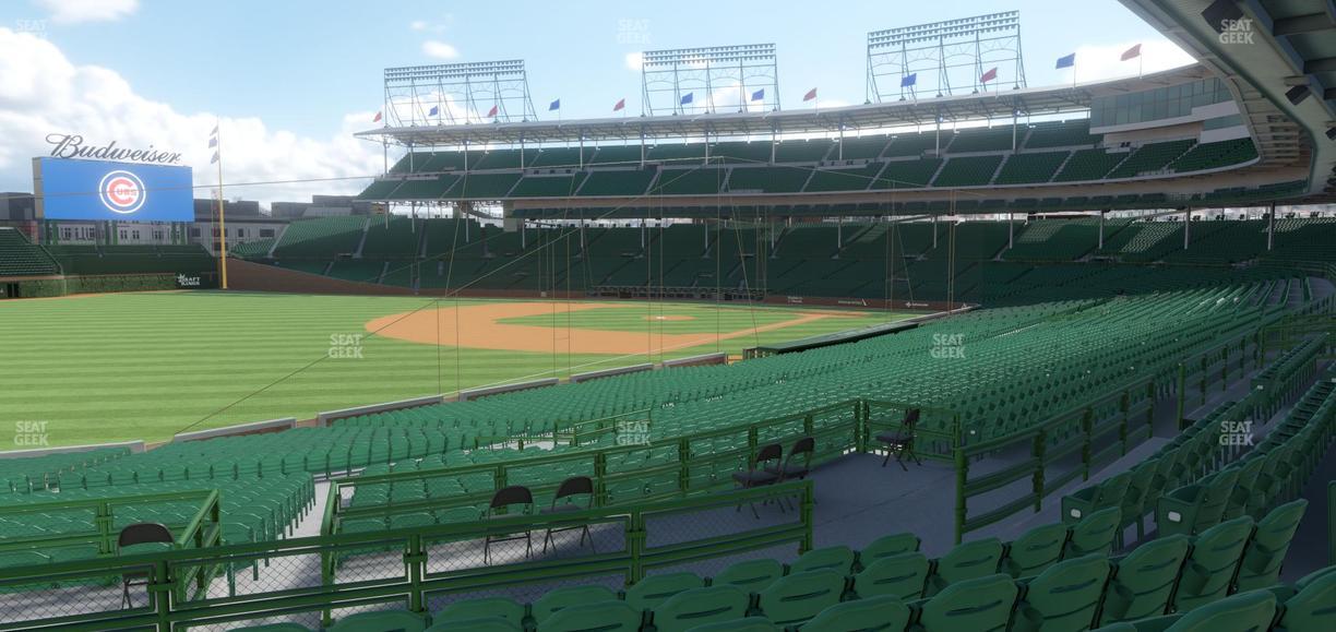 Wrigley Field - Section 205 Seat View