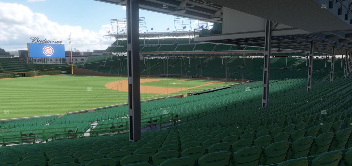 Wrigley Field - Section 205 Seat View
