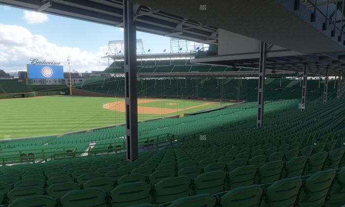 Wrigley Field - Section 205 Seat View