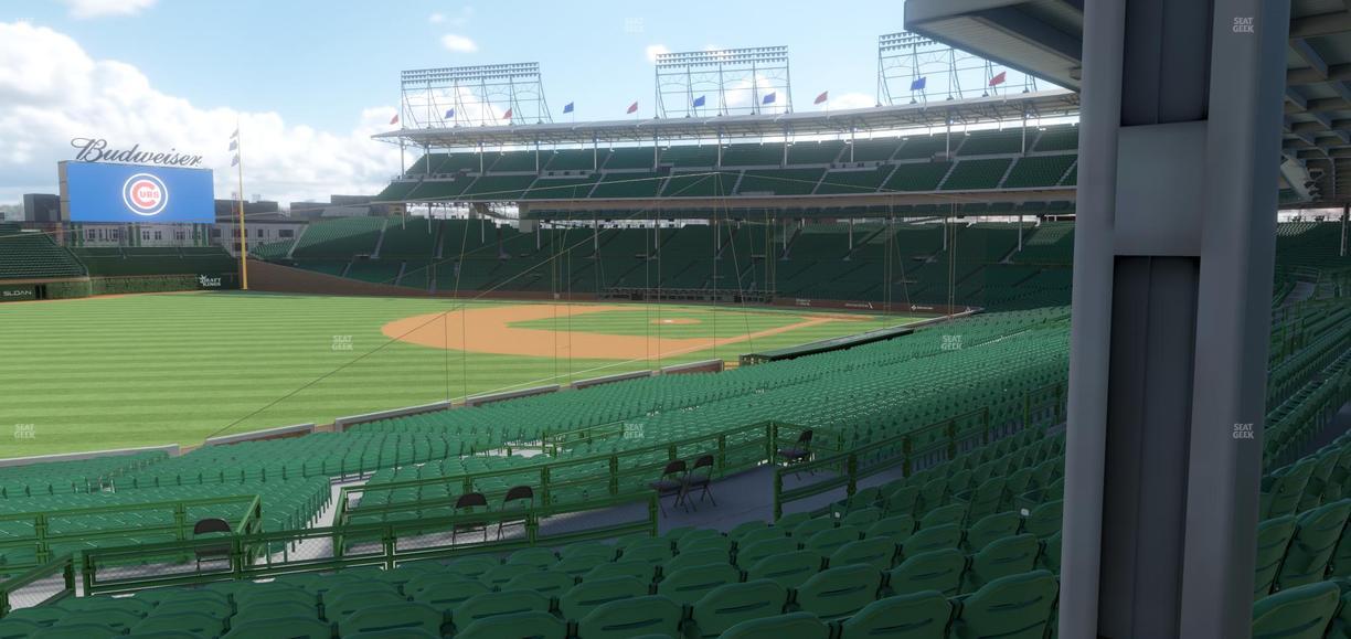 Wrigley Field - Section 205 Seat View