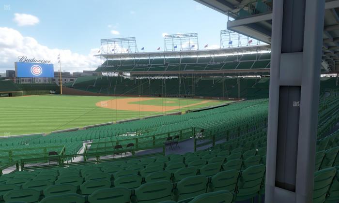Wrigley Field - Section 205 Seat View