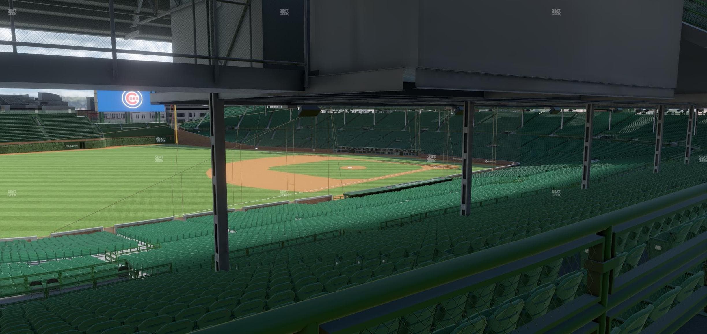 Wrigley Field - Section 206 Seat View