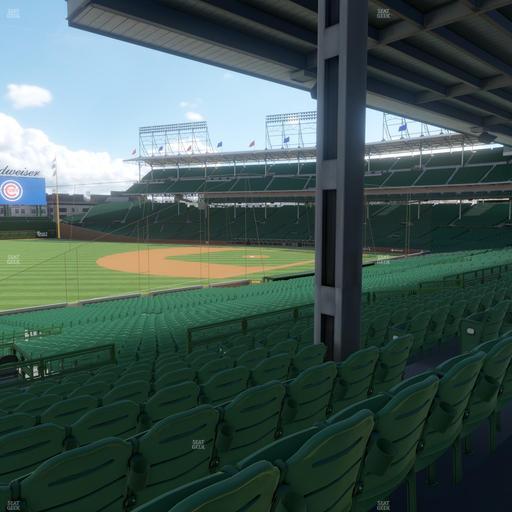 Wrigley Field - Section 206 Seat View
