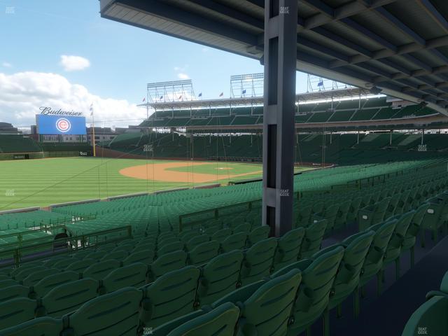 Wrigley Field - Section 206 Seat View