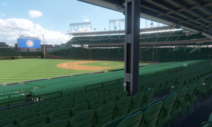 Wrigley Field - Section 206 Seat View