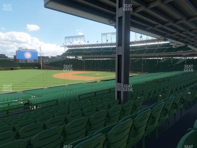 Wrigley Field - Section 206 Seat View