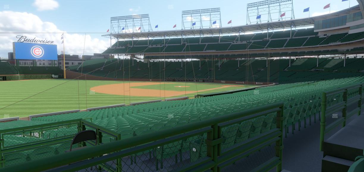 Wrigley Field - Section 206 Seat View