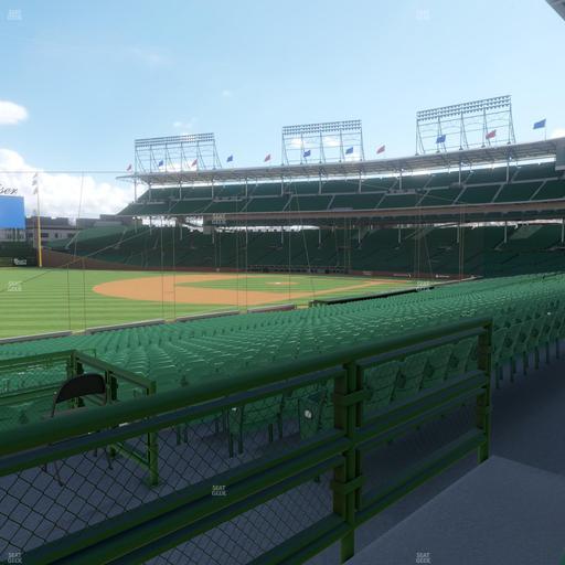 Wrigley Field - Section 206 Seat View