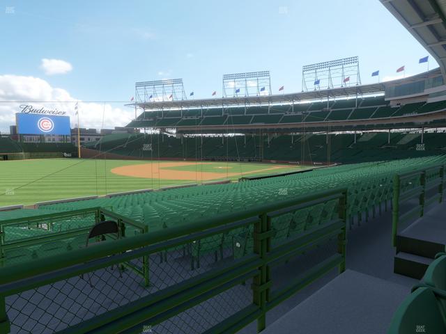 Wrigley Field - Section 206 Seat View
