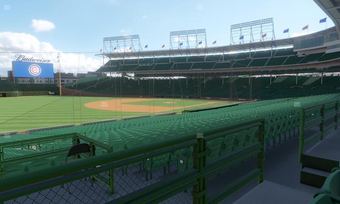Wrigley Field - Section 206 Seat View