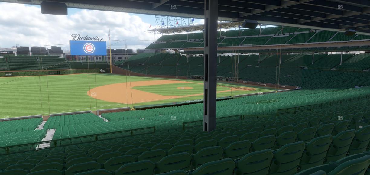 Wrigley Field - Section 208 Seat View
