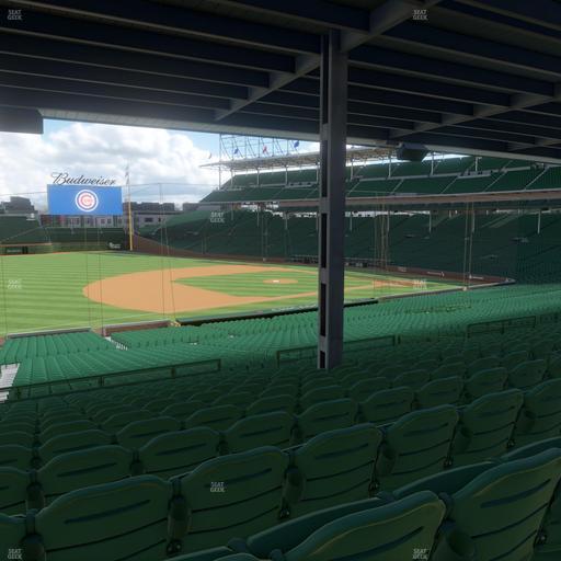 Wrigley Field - Section 208 Seat View