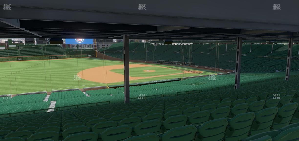Wrigley Field - Section 208 Seat View
