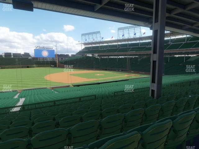 Wrigley Field - Section 208 Seat View
