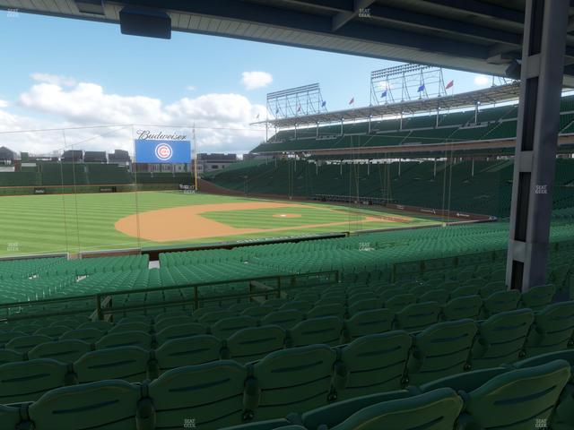 Official view from Section 209 at Wrigley Field