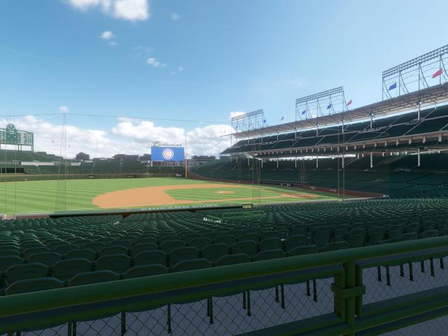 Official view from Section 210 at Wrigley Field