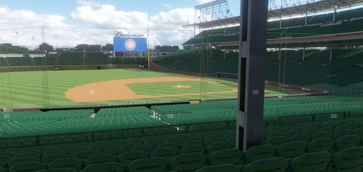Wrigley Field - Section 210 Seat View
