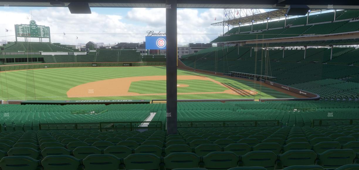 Wrigley Field - Section 212 Seat View