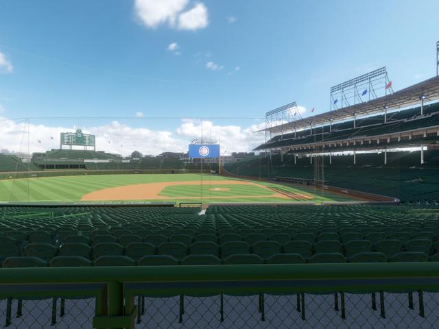Official view from Section 212 at Wrigley Field