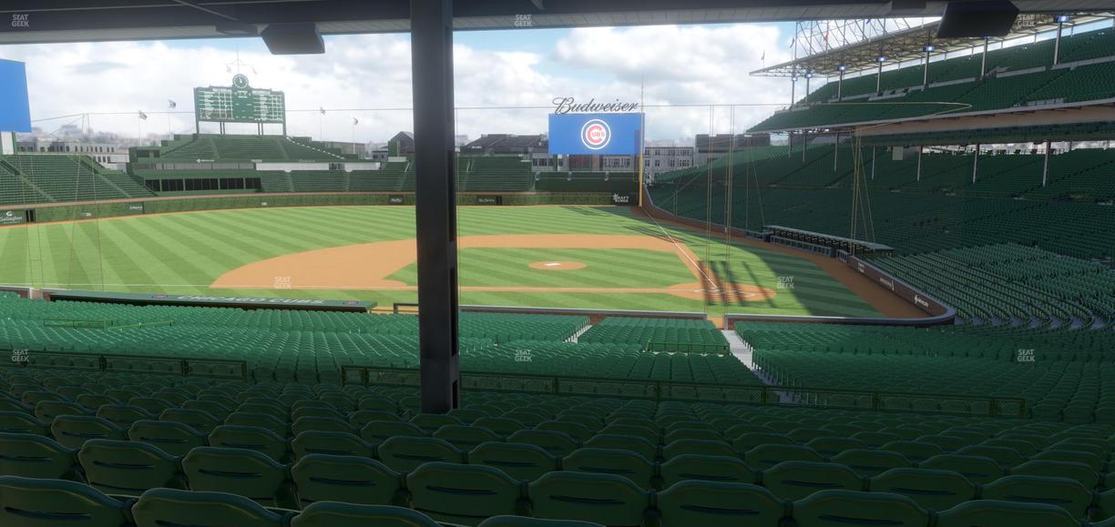 Wrigley Field - Section 213 Seat View