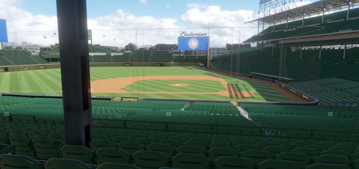 Wrigley Field - Section 213 Seat View