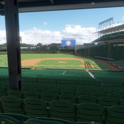 Wrigley Field - Section 213 Seat View
