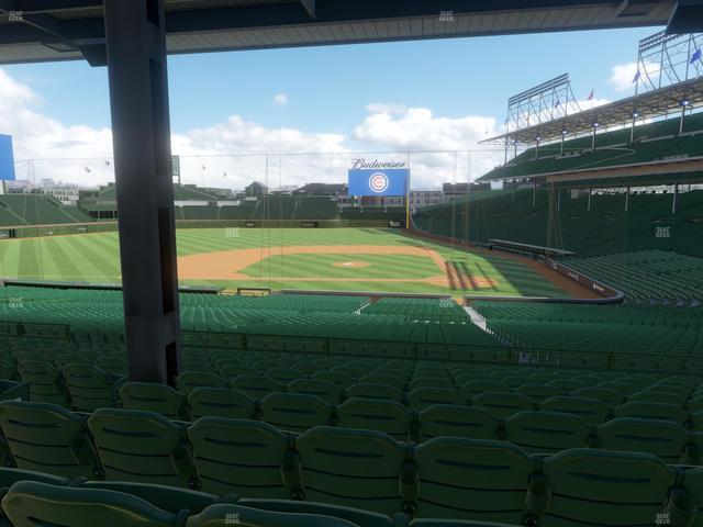 Wrigley Field - Section 213 Seat View