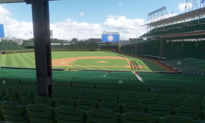 Wrigley Field - Section 213 Seat View