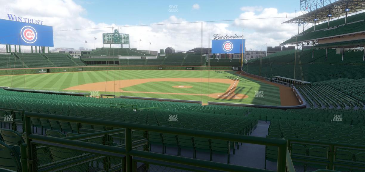 Wrigley Field - Section 214 Seat View