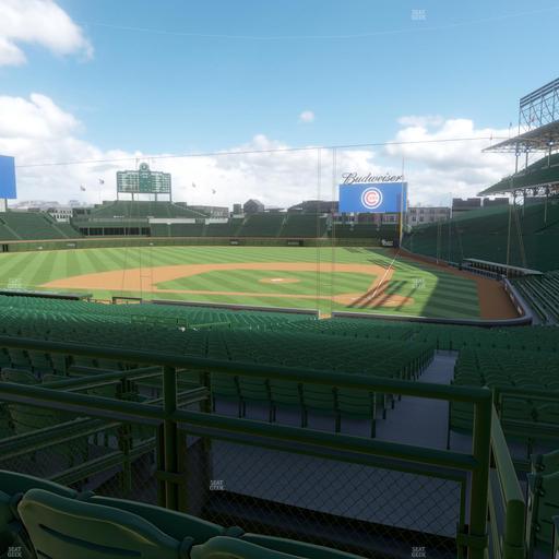 Wrigley Field - Section 214 Seat View