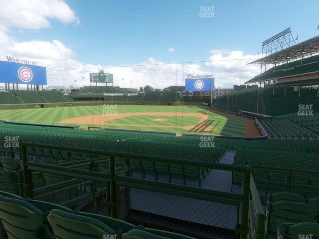 Wrigley Field - Section 214 Seat View