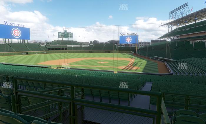 Wrigley Field - Section 214 Seat View