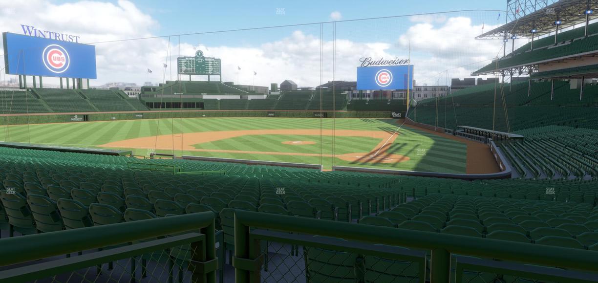 Wrigley Field - Section 214 Seat View