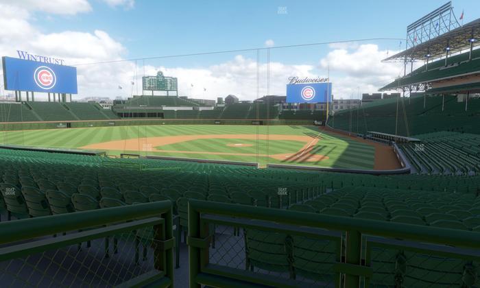 Wrigley Field - Section 214 Seat View