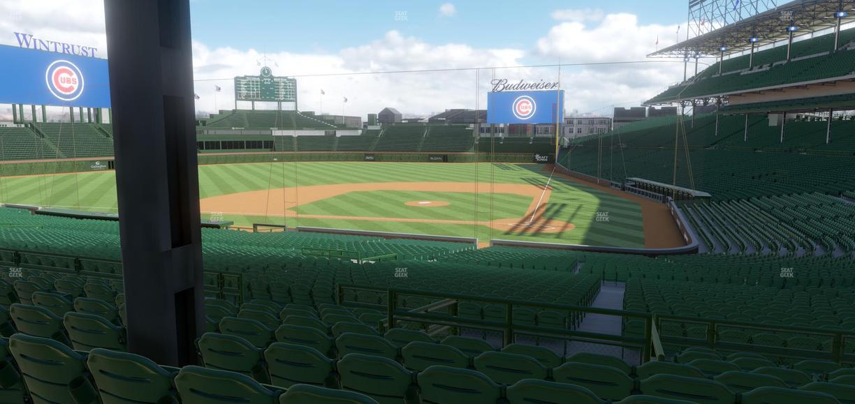 Wrigley Field - Section 214 Seat View